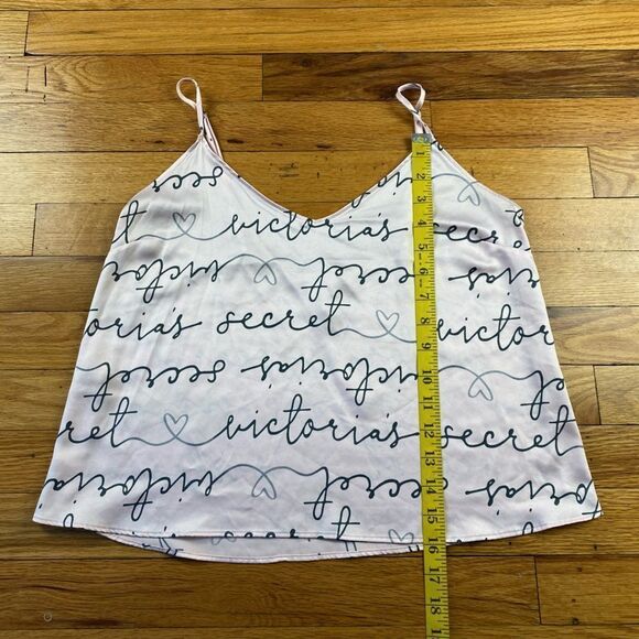🪦 Victorias Secret Silky Top Size SP Light Pink - Picture 4 of 7